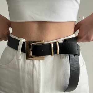 Gold Buckle Belt